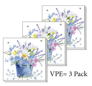Servietten ti-flair Wiesenblumen Pack/3