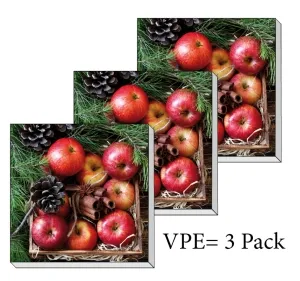Servietten ti-flair Winteräpfel 33 x 33 cm Pack/3