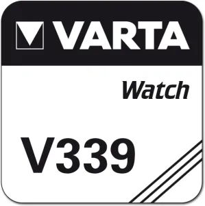 Uhrenknopfzelle Varta 339 lose