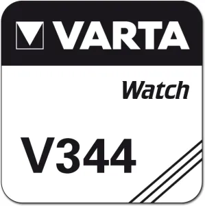 Uhrenknopfzelle Varta 344 lose