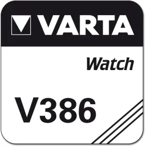 Uhrenknopfzelle Varta 386 lose