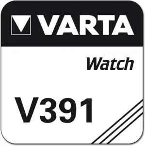 Uhrenknopfzelle Varta 391 lose