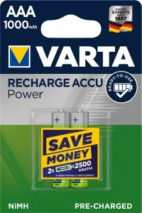 Varta Akku Micro Ready To Use 1000 mAh Blister/2
